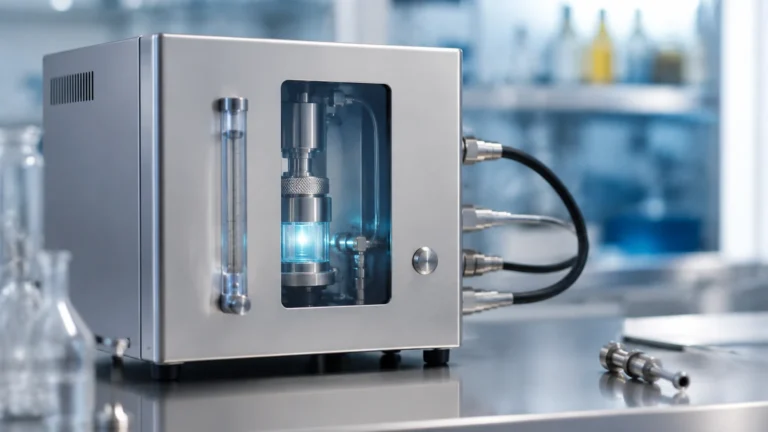 Gas Moisture Analyzer visual guide