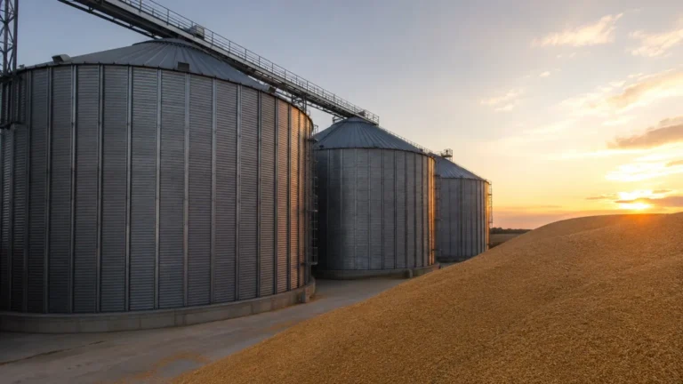 Grain Silo Level Measurement visual guide