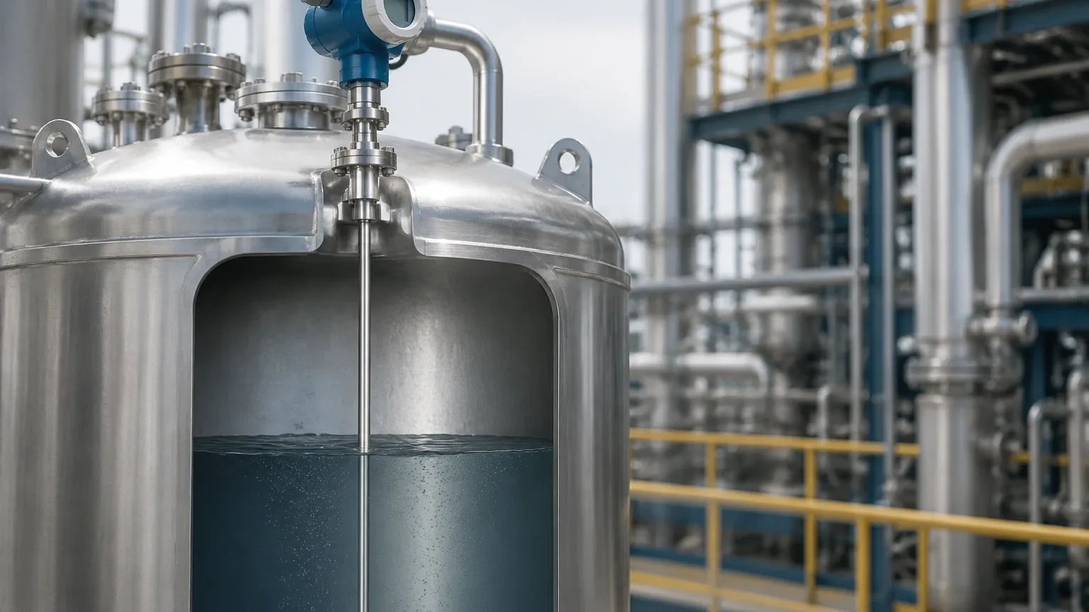 Guided Wave Radar Level Transmitter Working Principle industrial level measurement guide