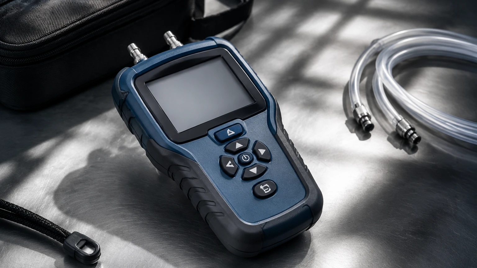 Handheld Micromanometer Handheld Micromanometer visual guide