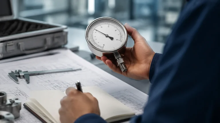 High Precision Pressure Gauge visual guide