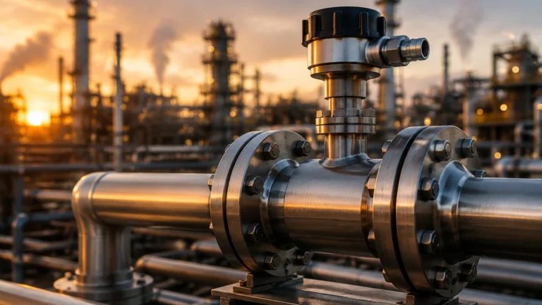 High Temp Flow Meter visual guide