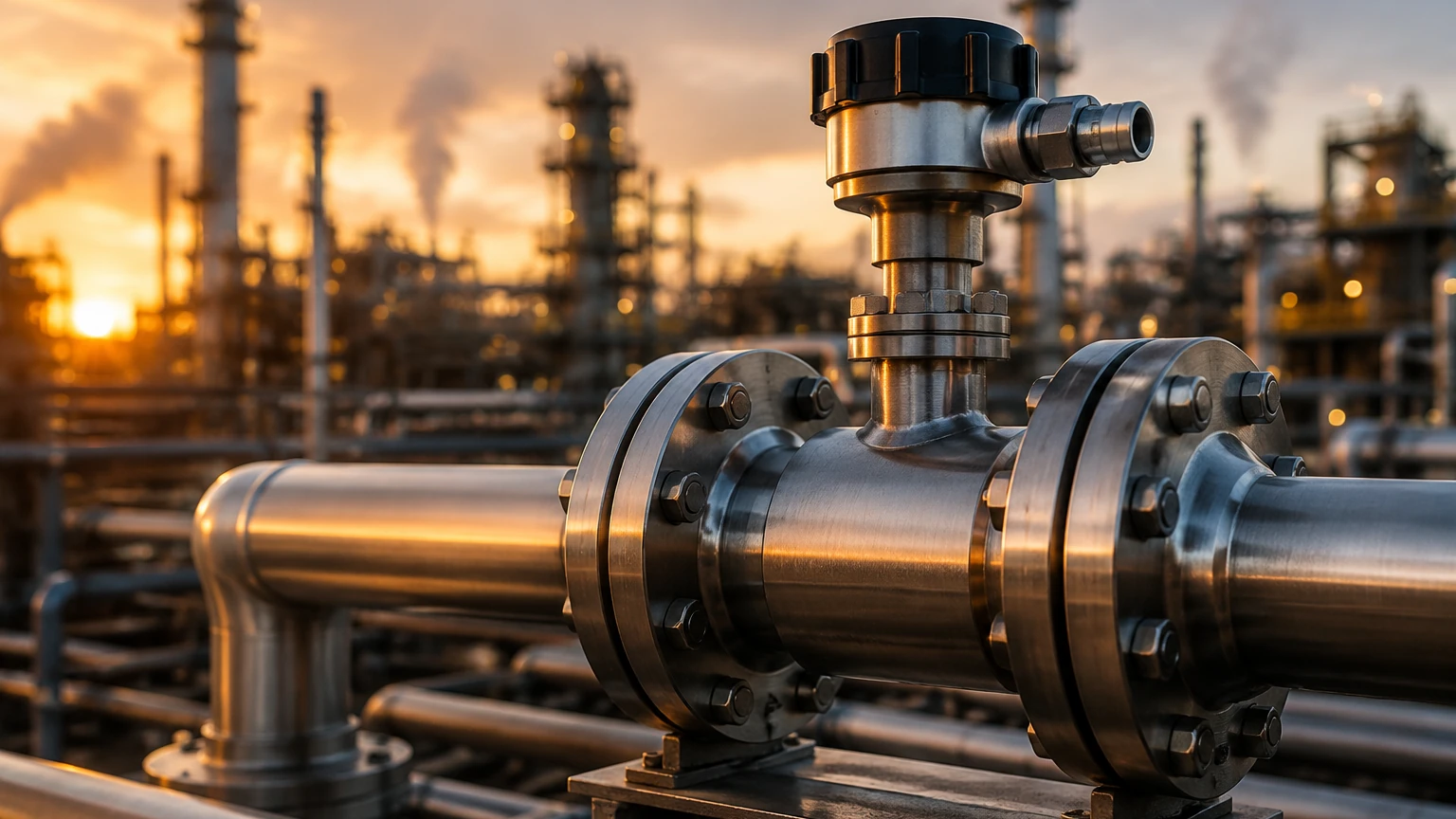 High Temp Flow Meter visual guide