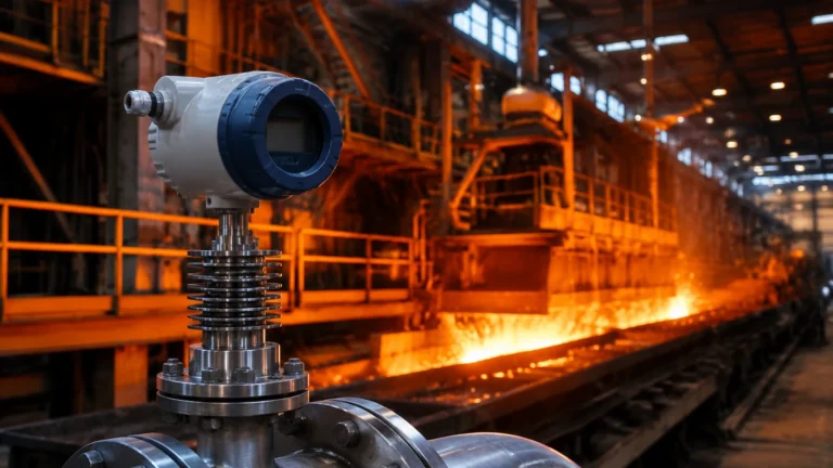 High Temperature Flow Meter visual guide