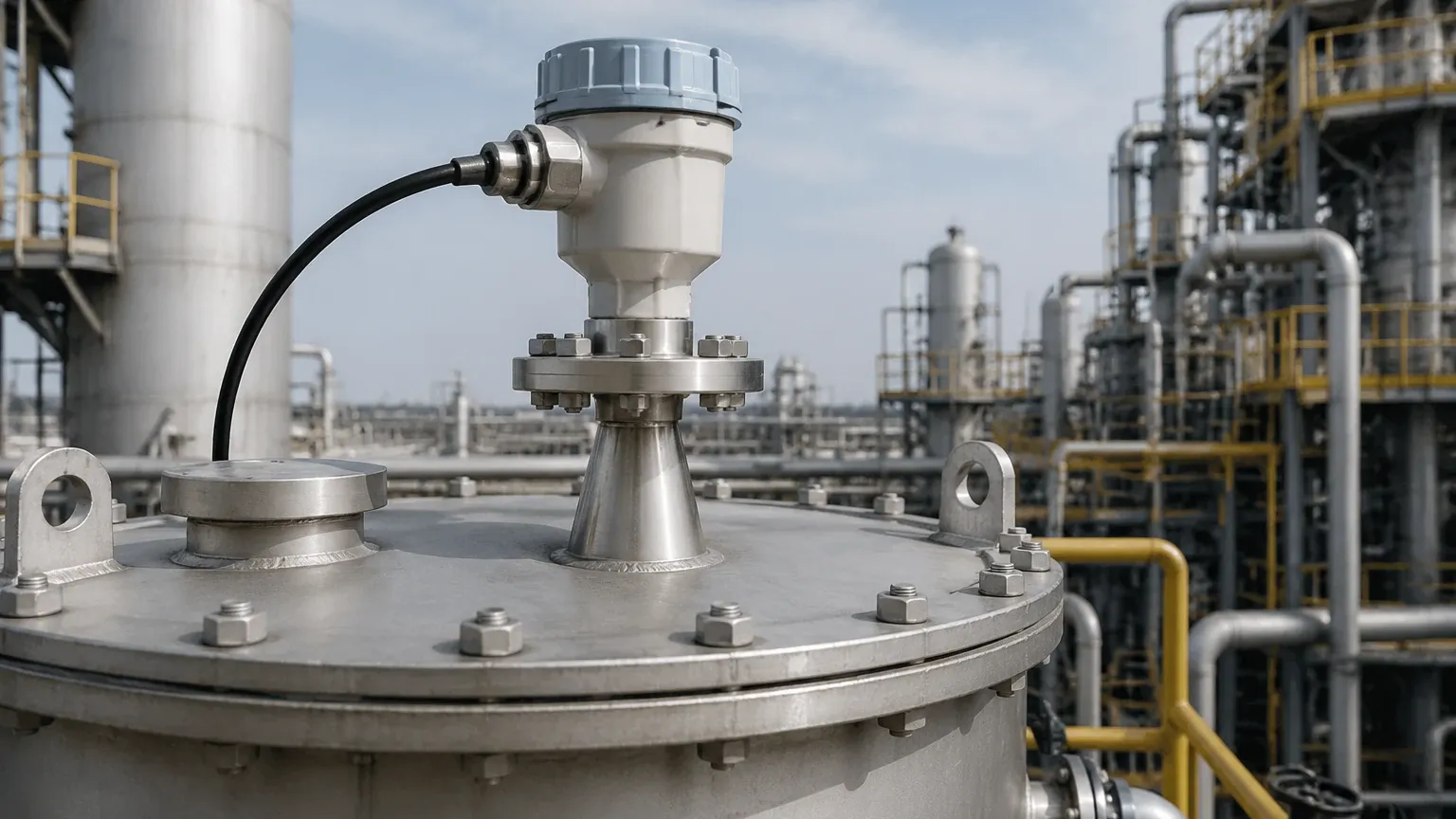 Horn Type Radar Level Transmitter industrial level measurement guide