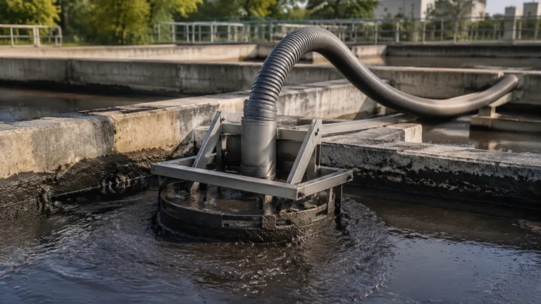 Hoseless Sludge Collector visual guide