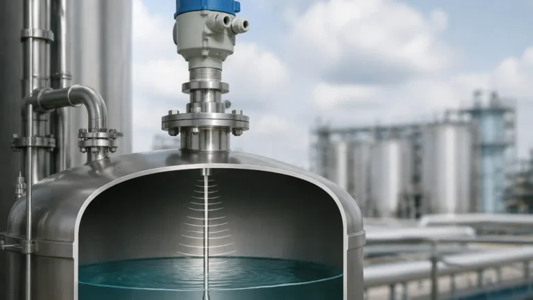 How Does a Guided Wave Radar Level Transmitter Work industrial level measurement guide