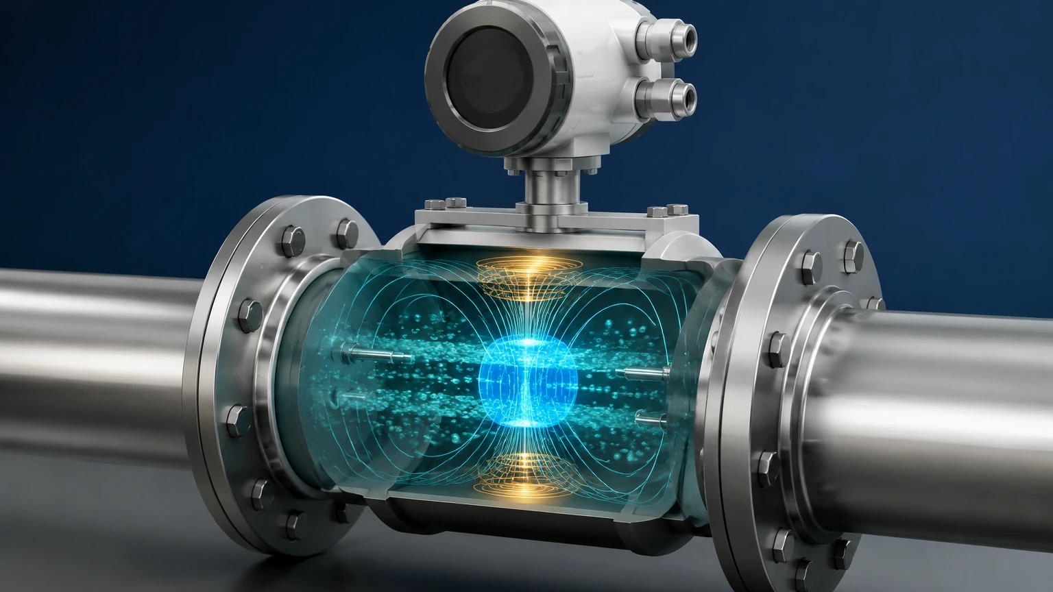 How Does a Magnetic Flow Meter Work How Does a Magnetic Flow Meter Work visual guide