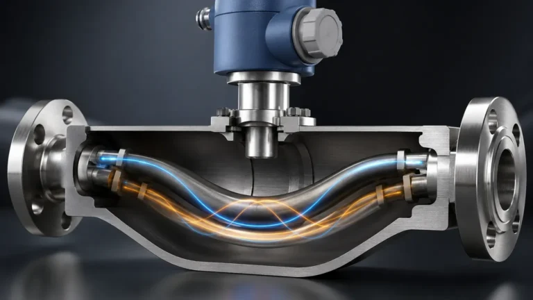 How Does Coriolis Flow Meter Work visual guide