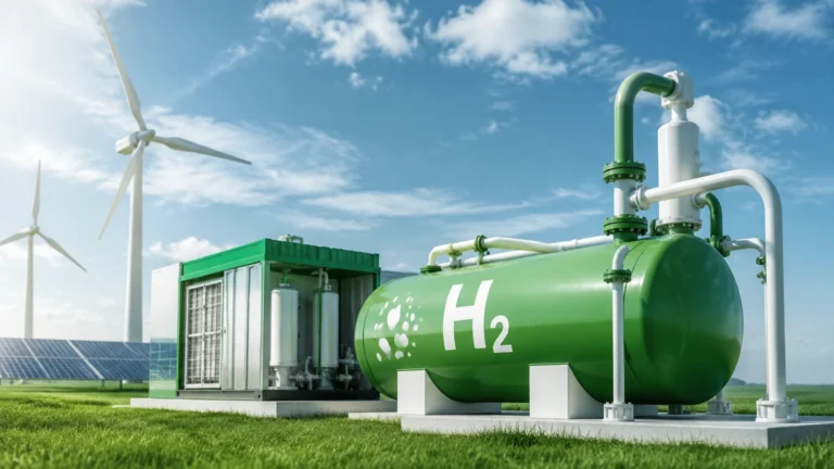 How Is Green Hydrogen Produced visual guide