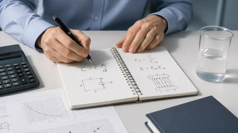How to Calculate Dielectric Constant visual guide