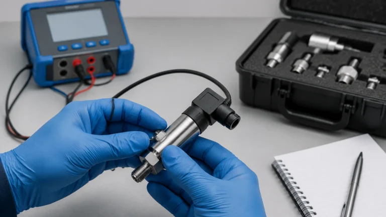 How to Calibrate a Pressure Transducer visual guide