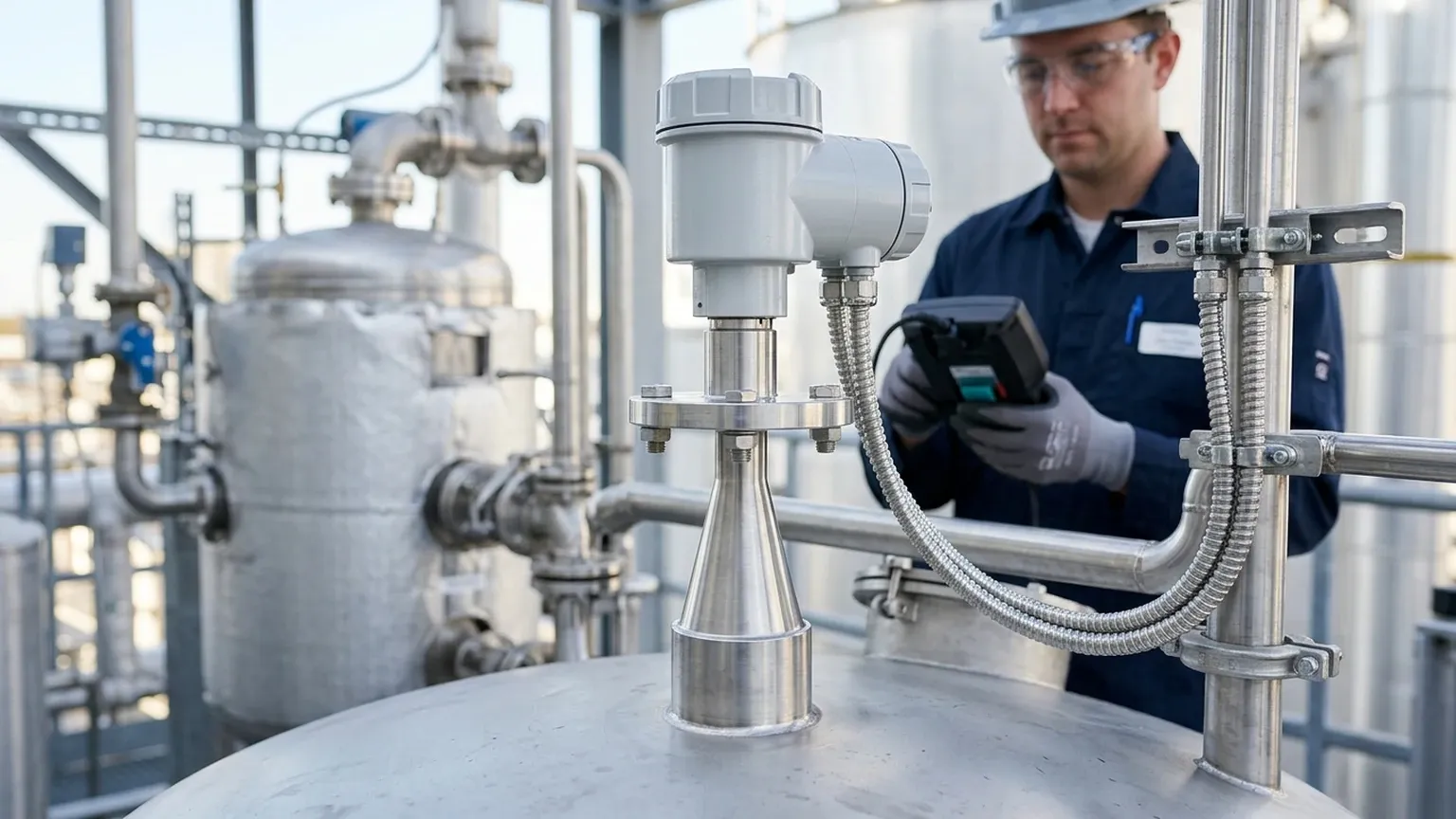 How to Calibrate Radar Level Transmitter industrial level measurement guide