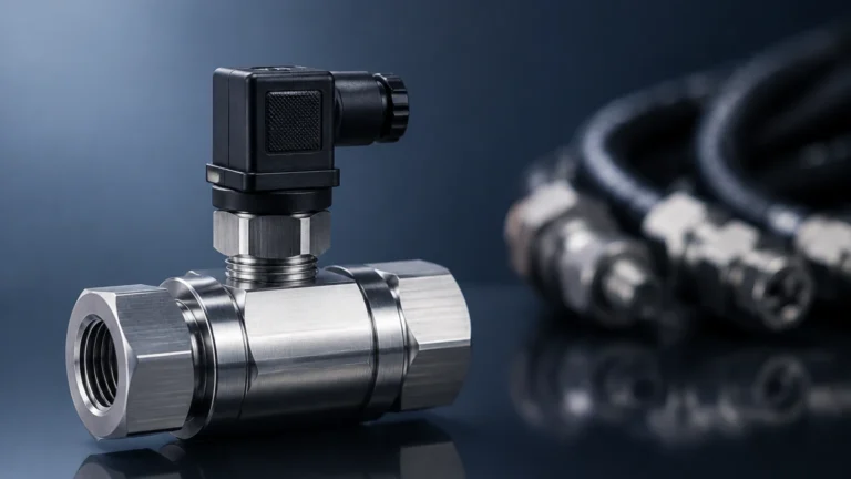 Hydraulic Flow Sensor visual guide