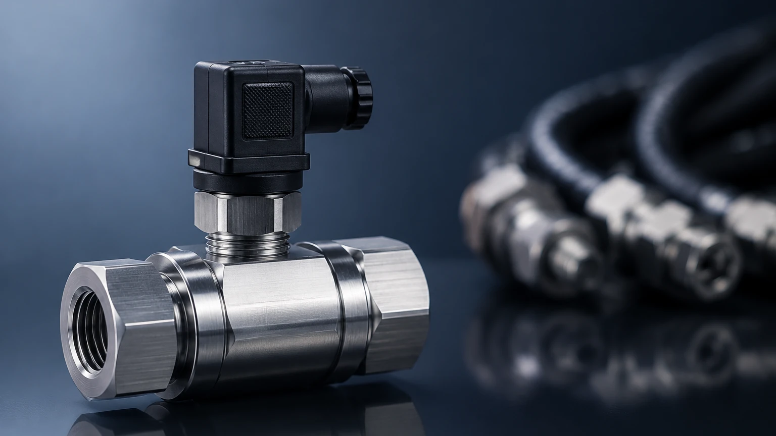 Hydraulic Flow Sensor visual guide