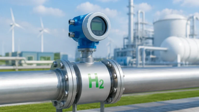 Hydrogen Flow Meter visual guide
