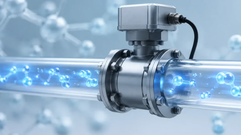 Hydrogen Gas Flow Meter visual guide