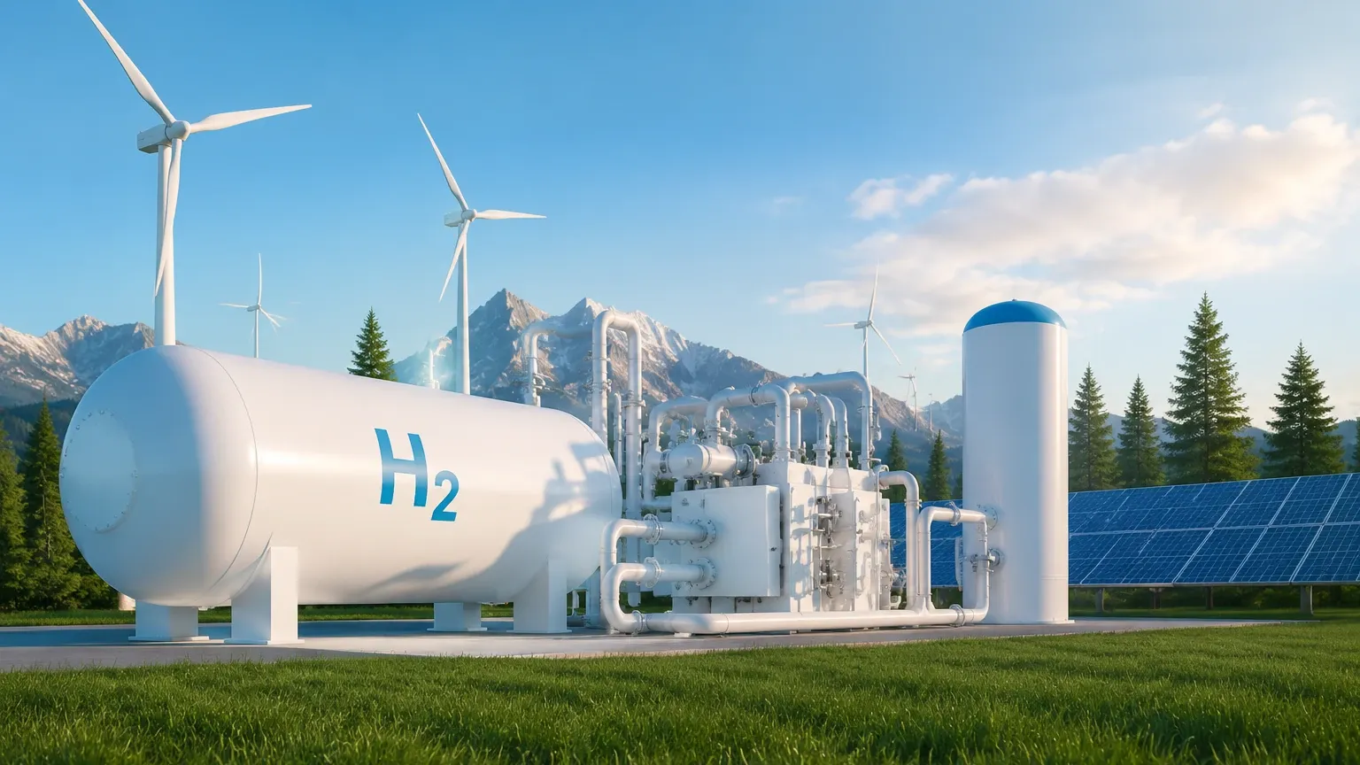 Hydrogen Production visual guide