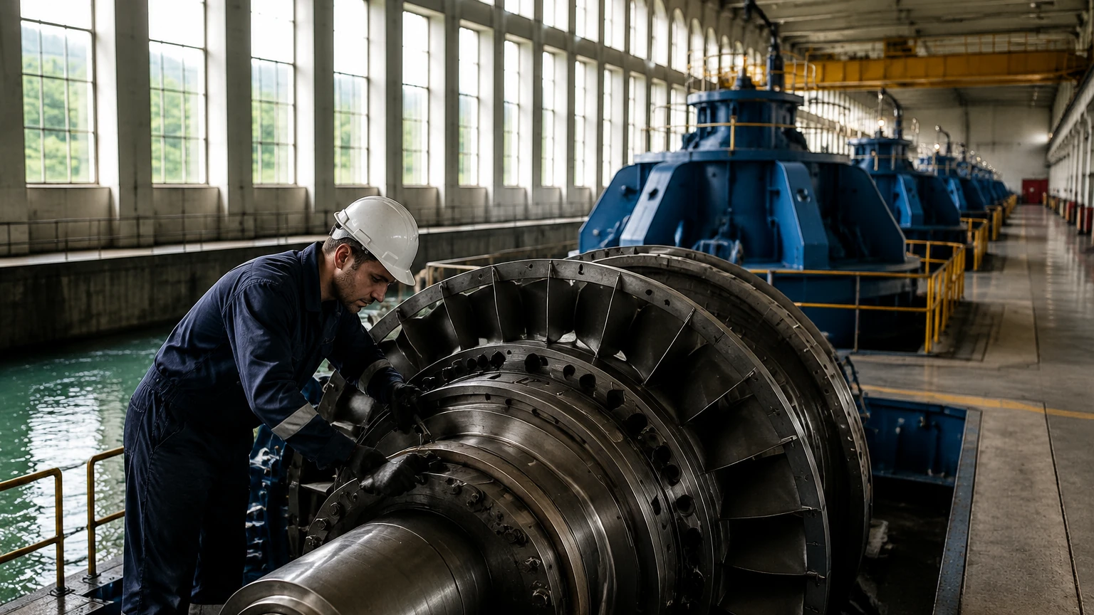 Hydropower Maintenance visual guide