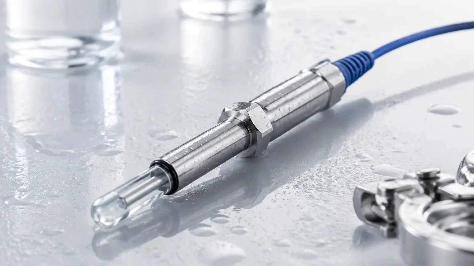 Hygienic Ph Probe visual guide