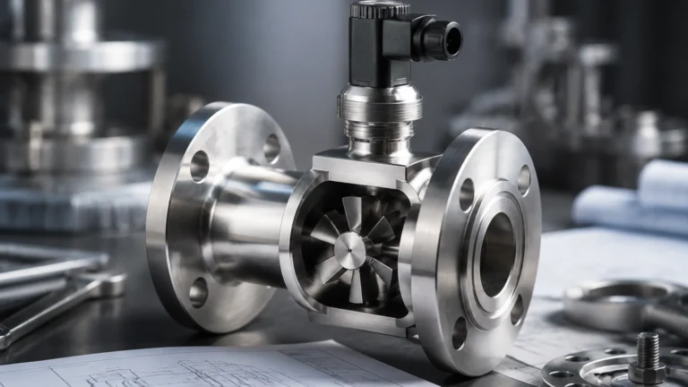 Impeller Flow Meter visual guide
