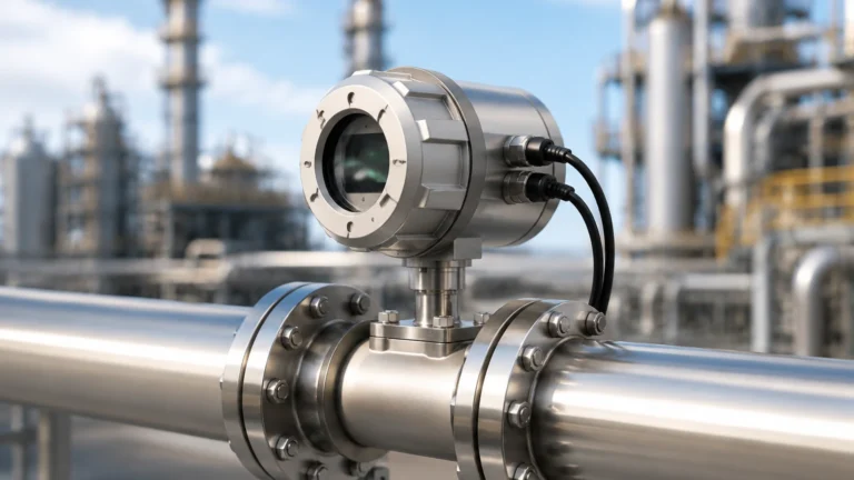 In Line Gas Analyzer visual guide