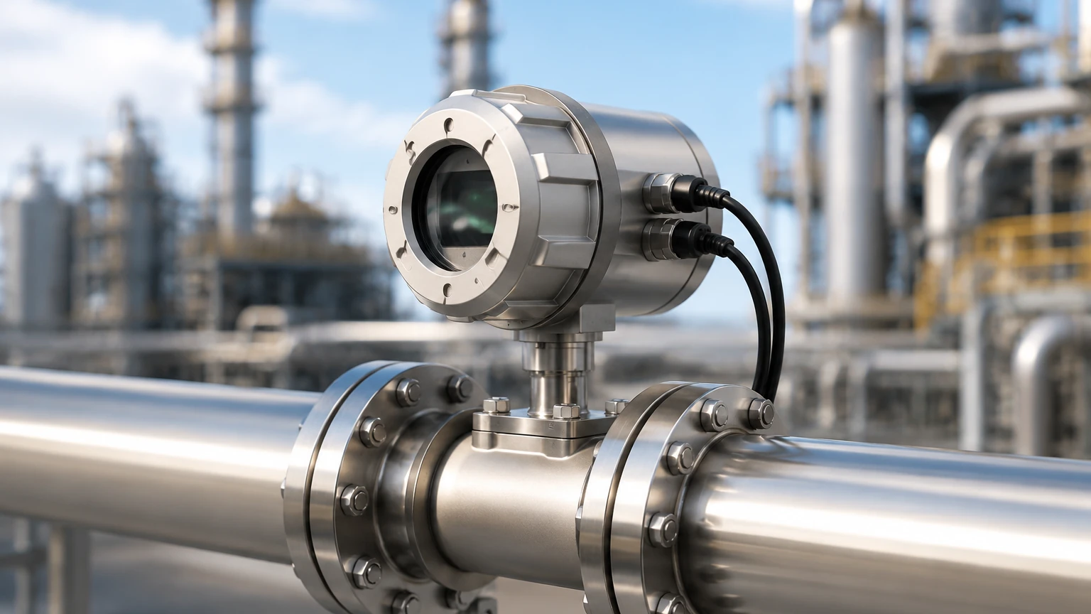 In Line Gas Analyzer visual guide