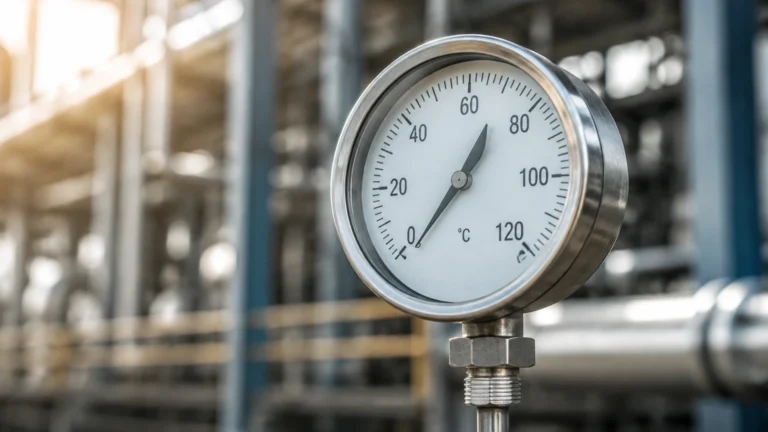 Industrial Temperature Gauge visual guide