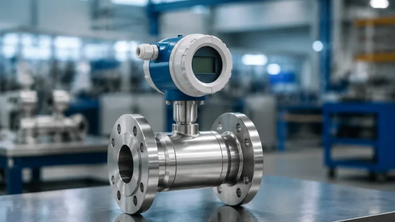 Inline Gas Flow Meter visual guide
