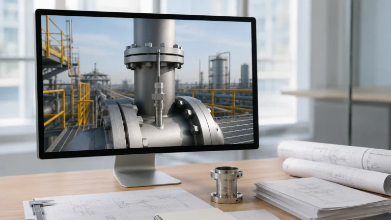 Insertion Mass Flow Meter visual guide