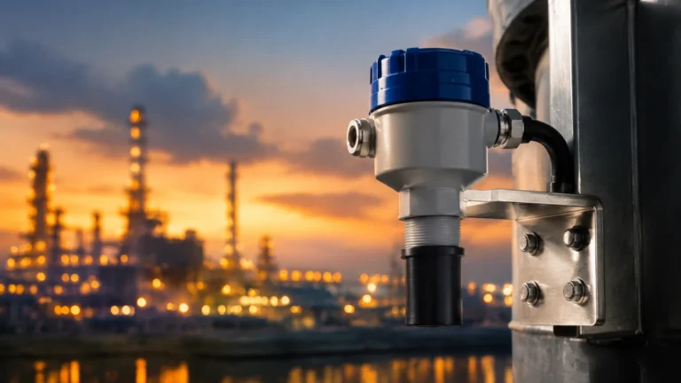 Intrinsically Safe Ultrasonic Level Sensor visual guide