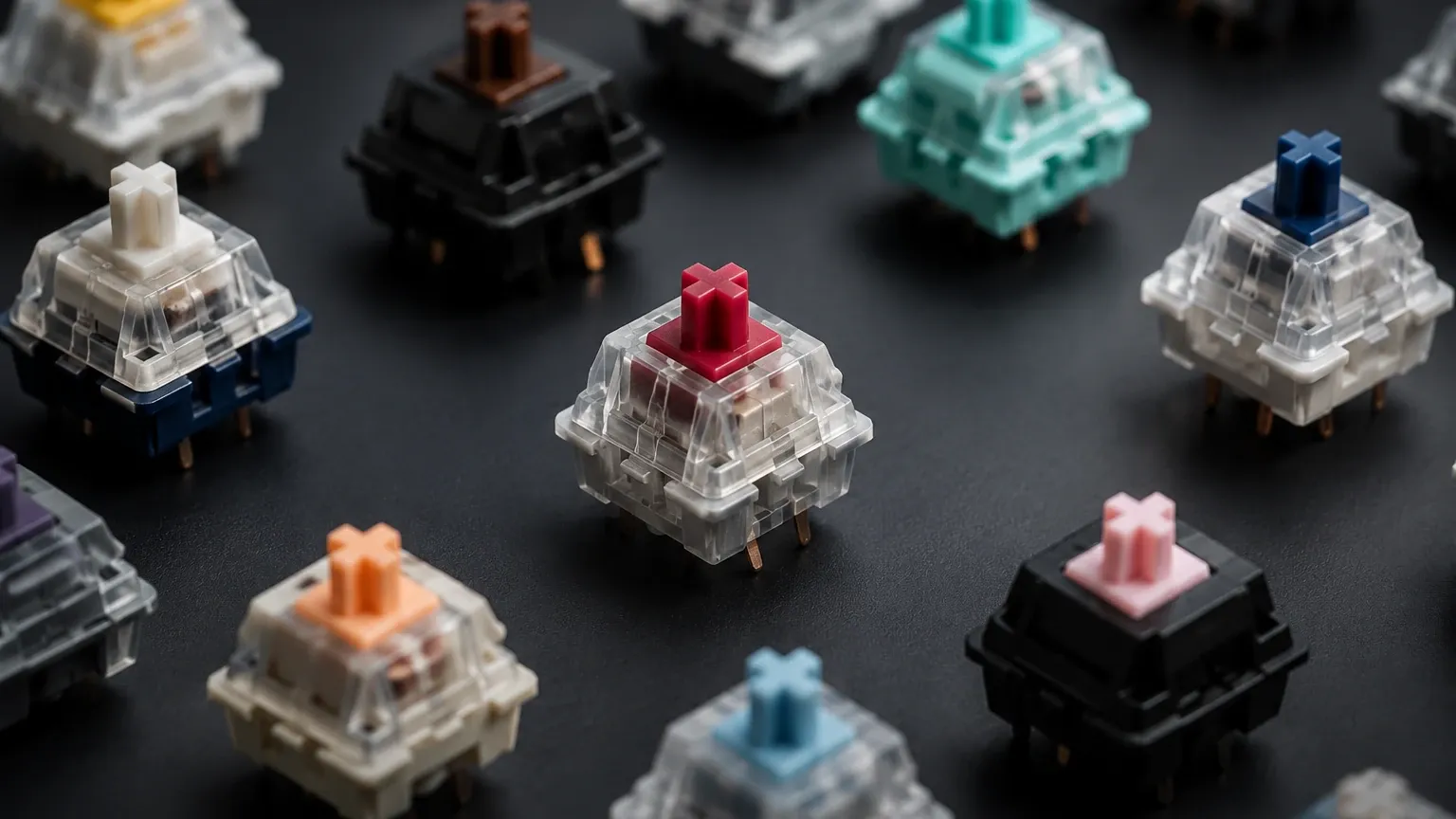 Keyboard Switches Noise Level visual guide