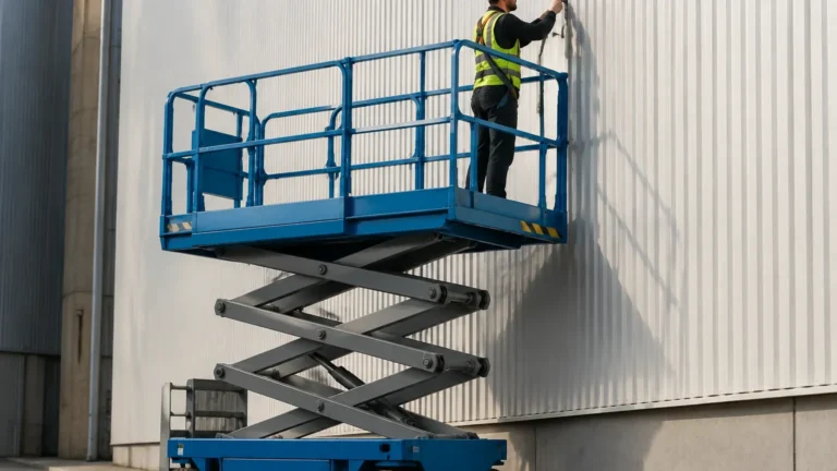 Level Sensor Genie Scissor Lift visual guide