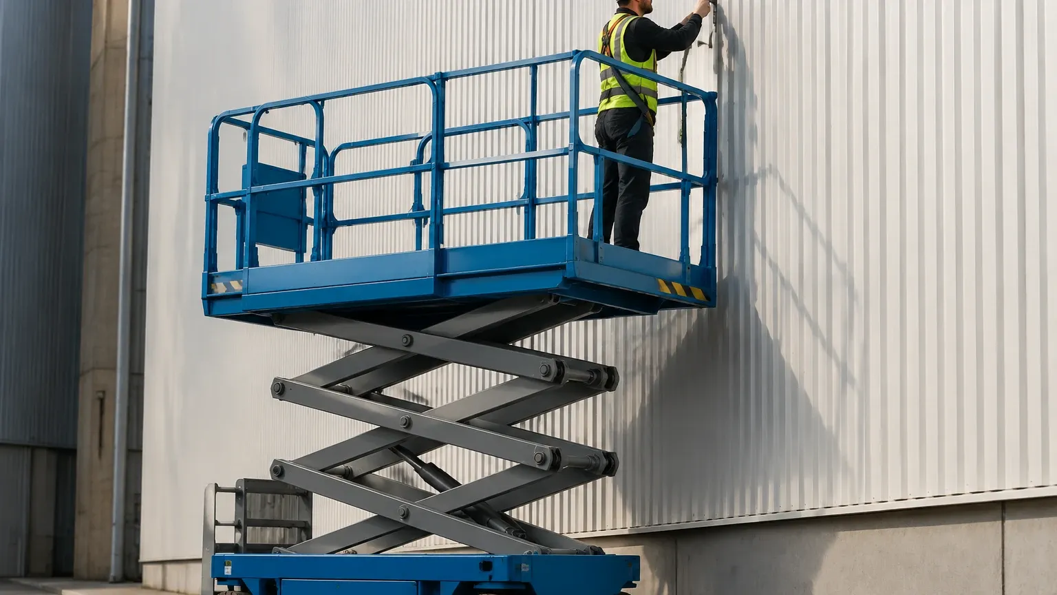 Level Sensor Genie Scissor Lift visual guide
