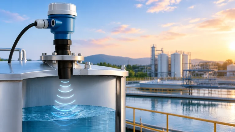 Level Sensor Ultrasonic visual guide