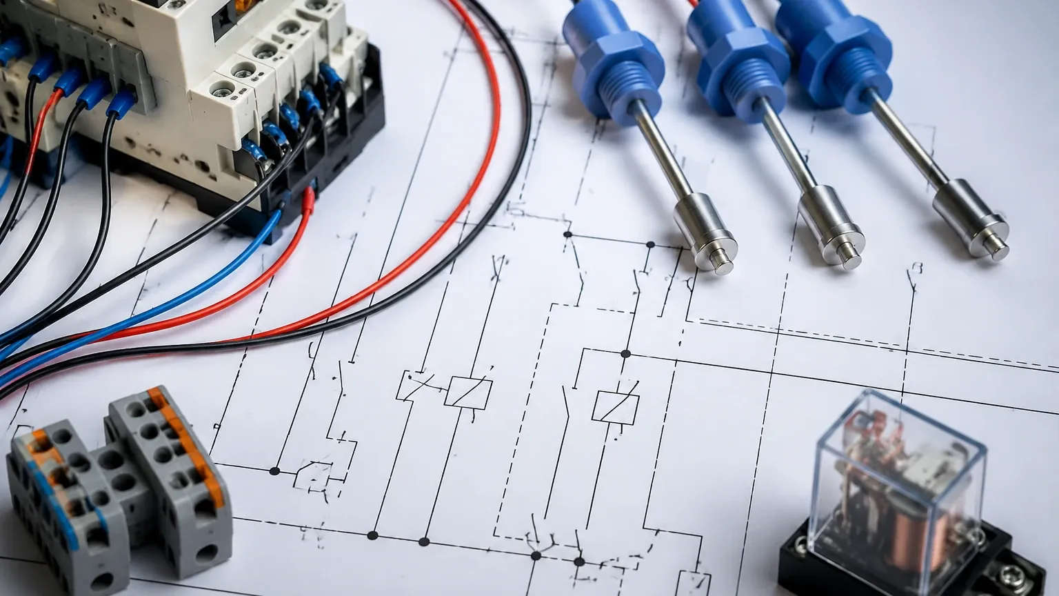 Level Switch Connection Diagram visual guide