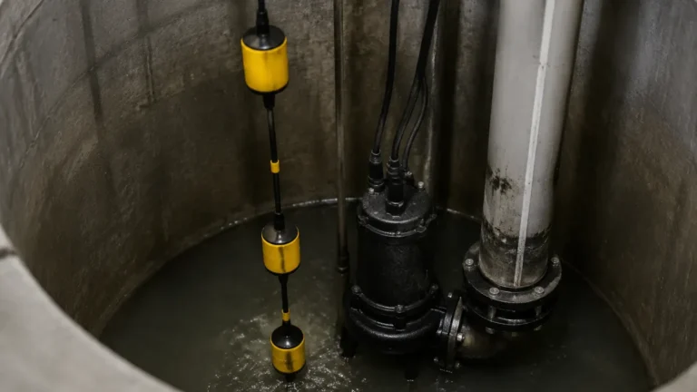 Level Switch Sump Pump visual guide