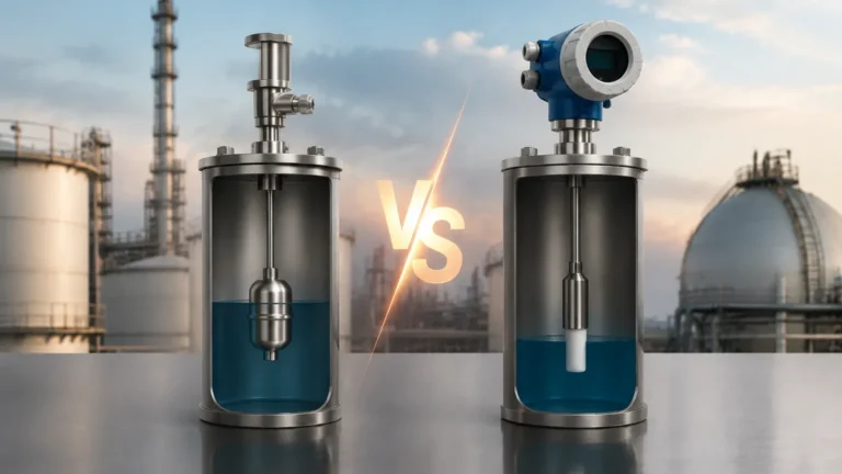Level Switch vs Transmitter visual guide