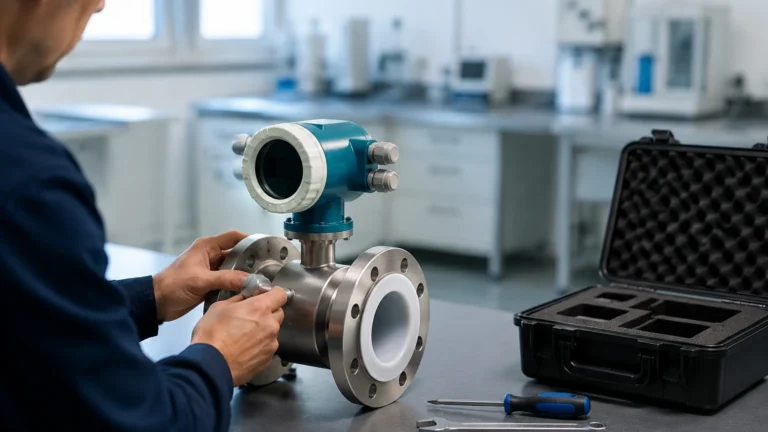 Magnetic Flow Meter Calibration visual guide