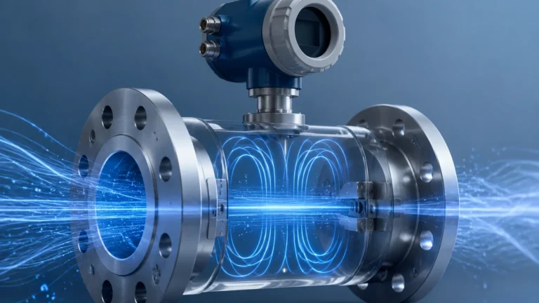 Magnetic Flow Transmitter Working Principle visual guide