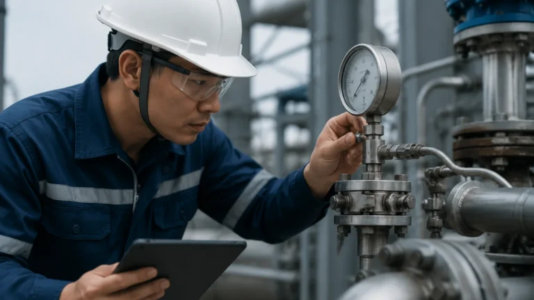 Measure Pressure Instrument visual guide