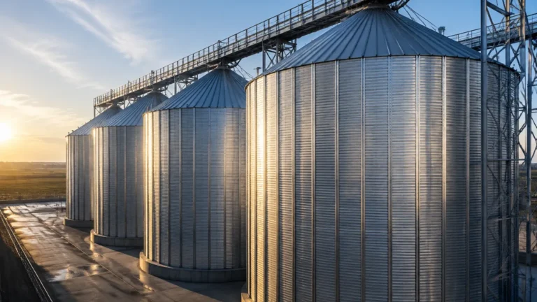 Measure Silo Level visual guide