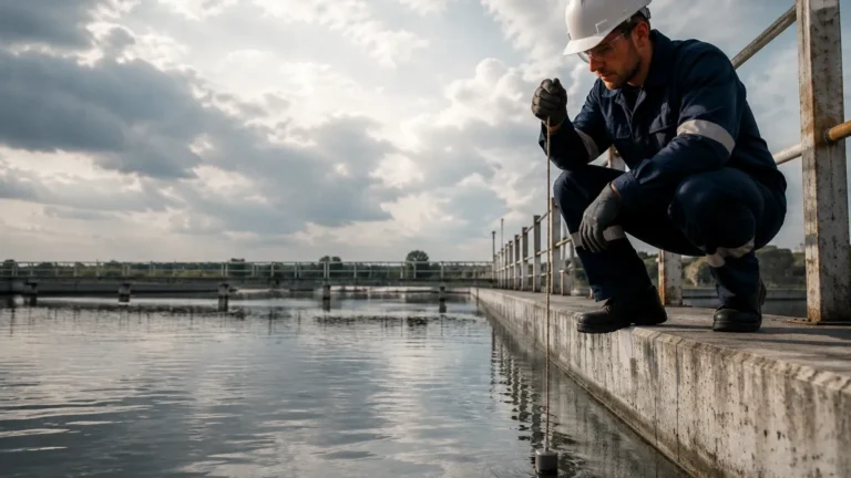 Measure Water Level visual guide