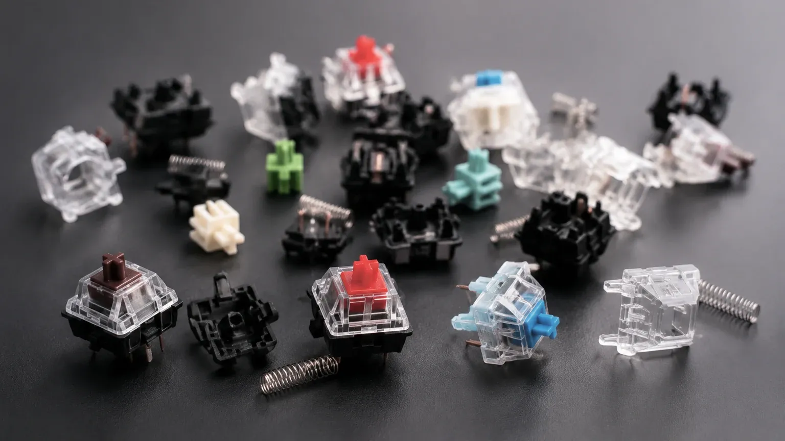 Mechanical Switches Noise Level visual guide