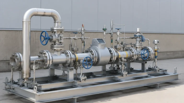 Metering Skid visual guide