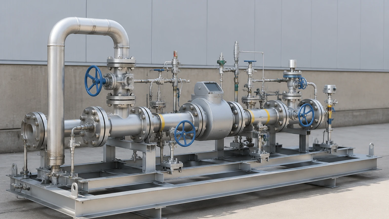 Metering Skid visual guide
