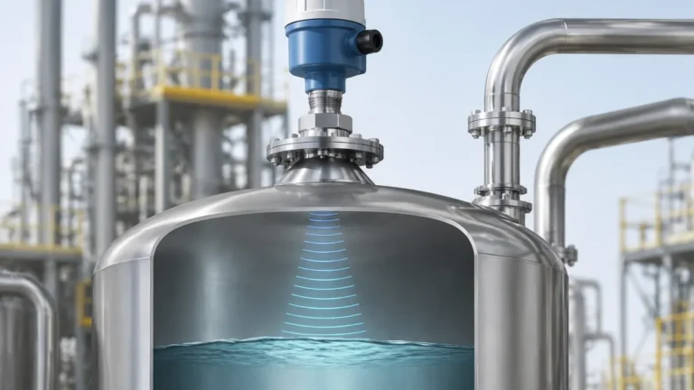 Non Contact Radar Level Transmitter Working Principle industrial level measurement guide
