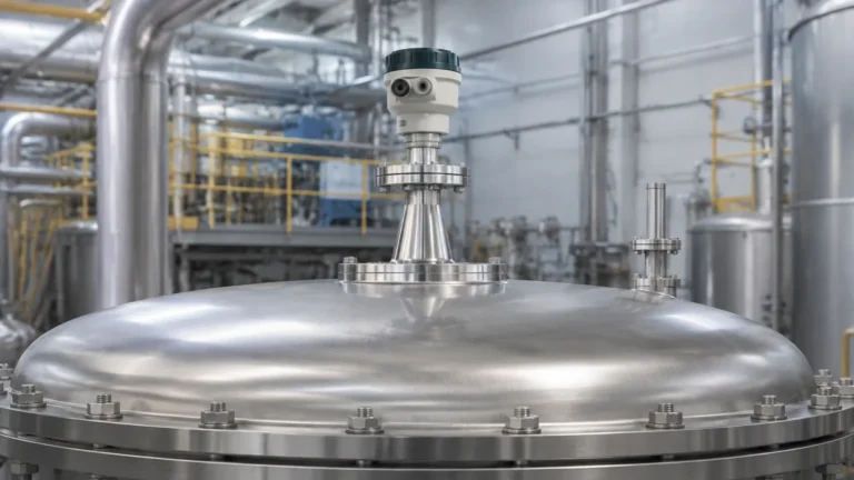 Non Contact Type Radar Level Transmitter industrial level measurement guide