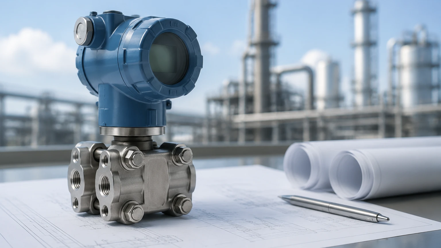 Omega Differential Pressure Transmitter visual guide
