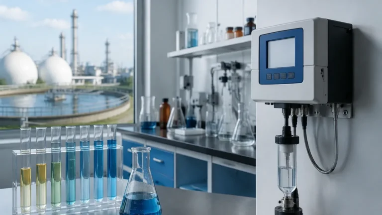 Online Ammonia Analyzer visual guide